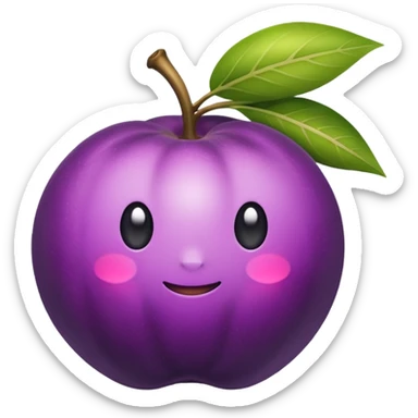 Make an emoji of kitsuna fruit in blox fruit  sticker