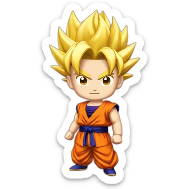 Son gohan ssj2 sticker