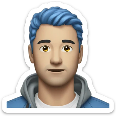 Mag blue aggs sticker