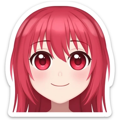 Love emoji but with Shinobu style sticker