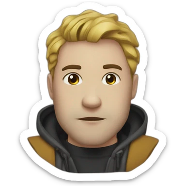 Simeon from obey me sticker