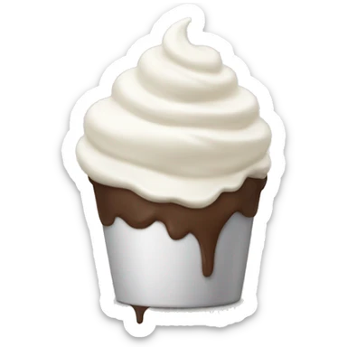 Whip Cream sticker
