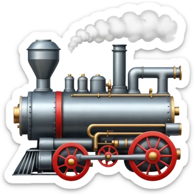 Steam Engine sticker