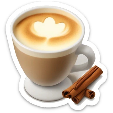 chai latte sticker