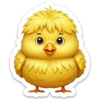 cute chick sticker