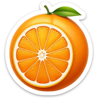 orange sticker