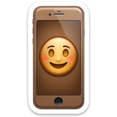 iphone 17 marron sticker