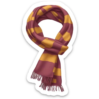 Scarf sticker