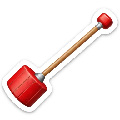 create veronica sawyers croquet mallet sticker