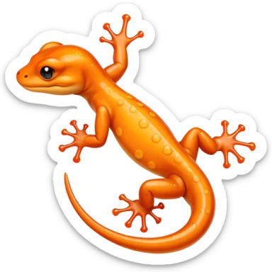 a salamander sticker