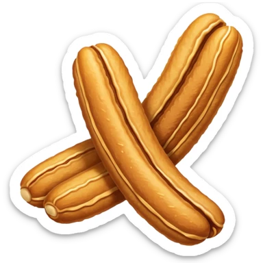 churro, Theme Park Snack. sticker