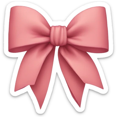 Bow sticker