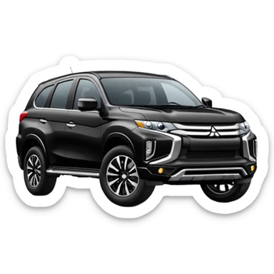 Mitsubishi SUV sticker