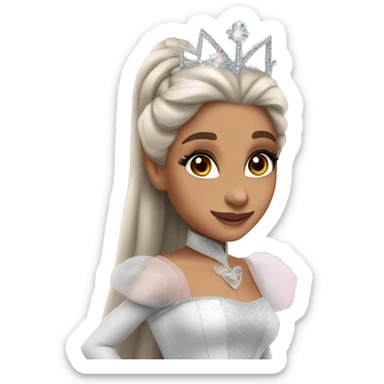 Ariana grande as Glinda  sticker