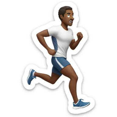 cross country jogger sticker