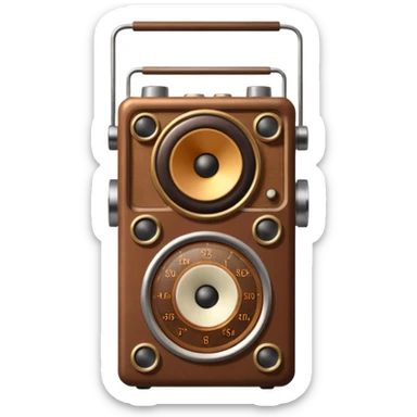 Radio sticker