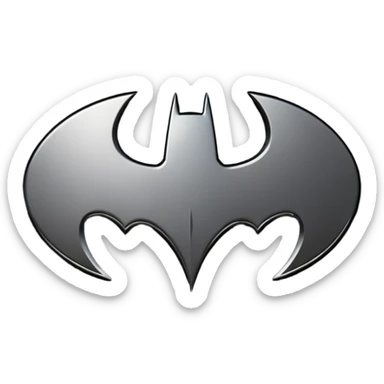 Batman logo sticker