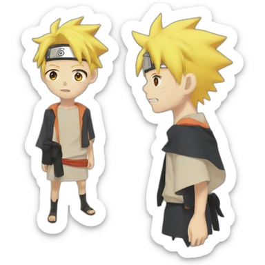 Boruto uzumaki timeskip sticker