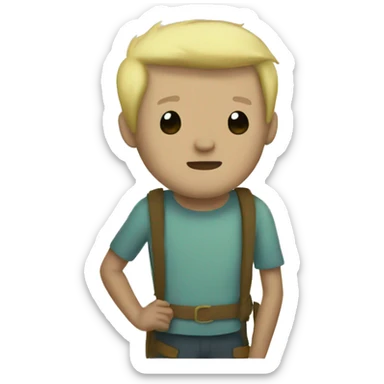 Finn Adventure Time sticker