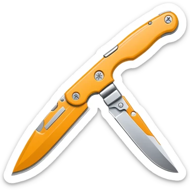 
pocket knife sticker