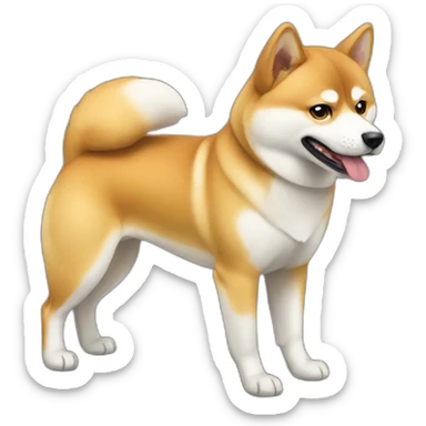 shibainu-refusing-to-walk sticker