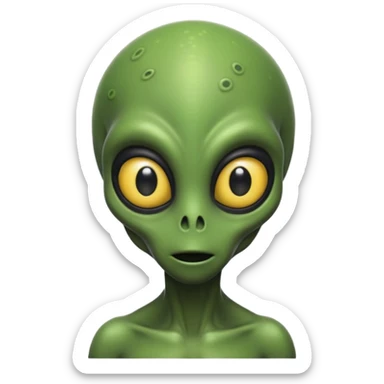 alien from the 8th passenger sticker