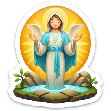 resurrection and life sticker