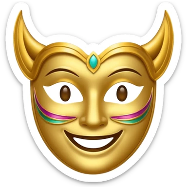 mask theater emoji | AI Emoji Generator sticker