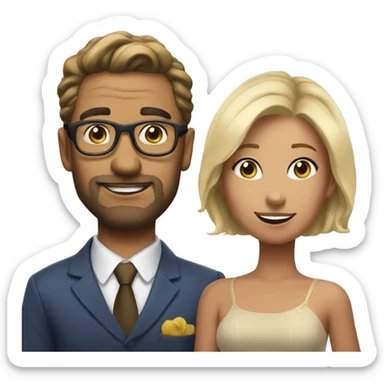 Match made in heaven  sticker