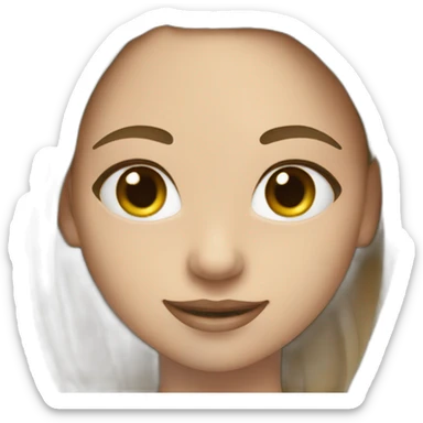 girl figure skater sticker