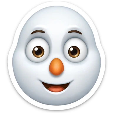 Olaf der bekifft ist sticker