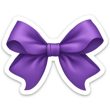 Coquette bow sticker