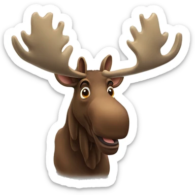 moose sticker