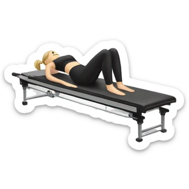 Pilates reformer sticker