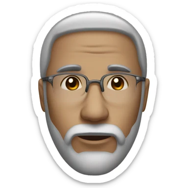 Moi entrain de peindre un homme n sticker