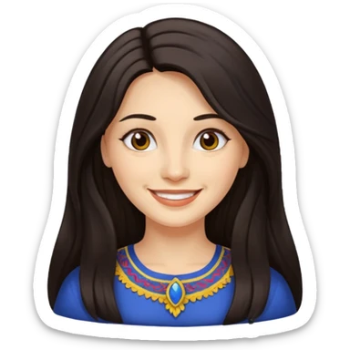 a romanian woman sticker