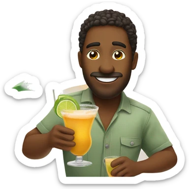 Sipping margarita flight  sticker