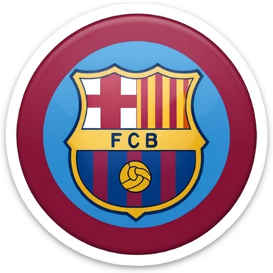 Create FC Barcelona flag emoji sticker