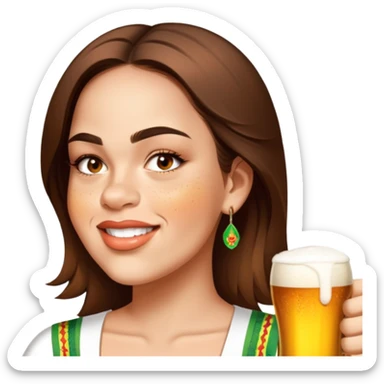 Cerveza Drinker sticker