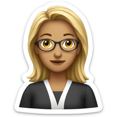 grad student in computer science, women sticker