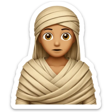 Mummy sticker