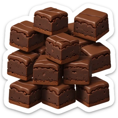 Brownie bites sticker