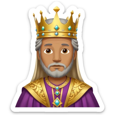 old king Solomon sticker