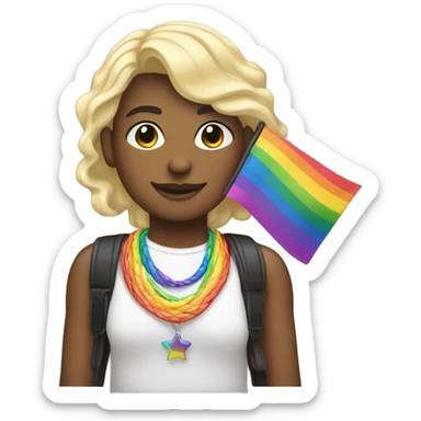 Gay person  sticker