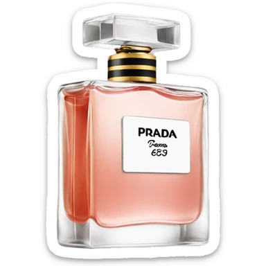Prada perfume  sticker