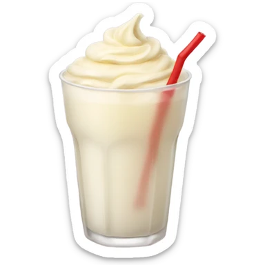 vanilla drink sticker