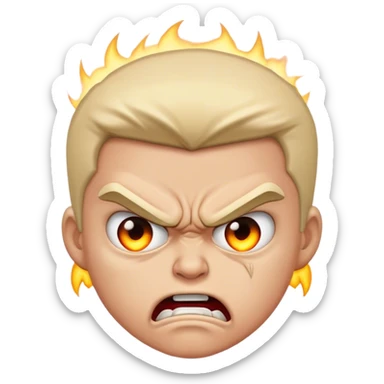 Yo enojada sticker