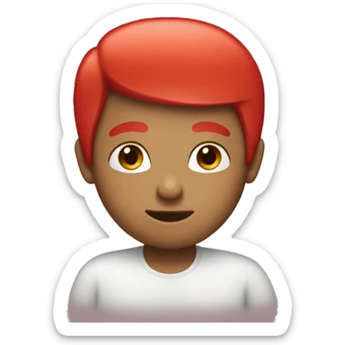 The red 100 regular emoji but make it say 60 instead sticker