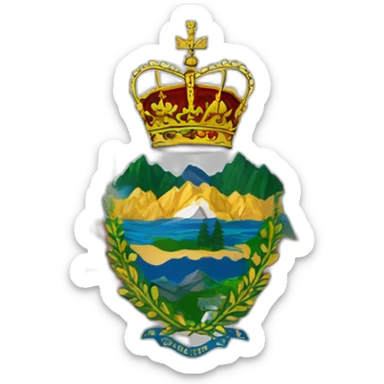 canadian province british columbia flag sticker