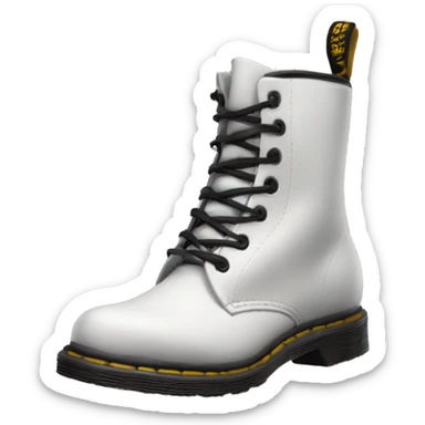 Dr marten boots sticker